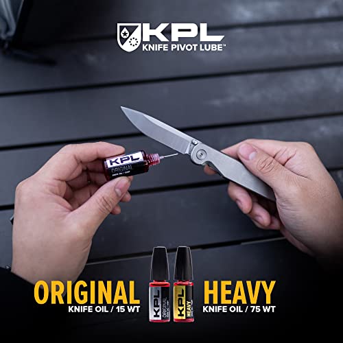 Knife Pivot Lube Heavy + Original Combo Pack Knife Oil for Blades
