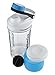 Powerade Mixer Bottle Pro with Storage, Clear, 22 oz