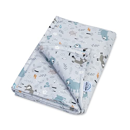 Julius Zoellner Smart Friends Jersey Lined Blanket 70 x 100 cm