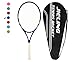Jieling Blue Strung 27in Tennis Racquet for Men with Black Cover,4 1/8in Grip(Classic Blue)