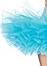 Leg Avenue Women's Organza Tutu, Turquoise, One Size