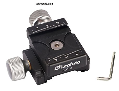 38mm DDC-38 Twin / Double Duplex Clamp Set Subtend / Bidirectional Arca Compatible Leofoto