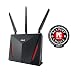 ASUS AC2900 WiFi Dual-band Gigabit Wireless Router with 1.8GHz Dual-core Processor and AiProtection Network Security Powered by Trend Micro, AiMesh Whole Home WiFi System Compatible (RT-AC86U)