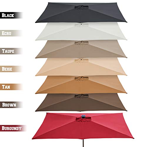 Which Are The Best Rectangular Umbrella Replacement Canopy Available In 2019 Kwerba Reviews