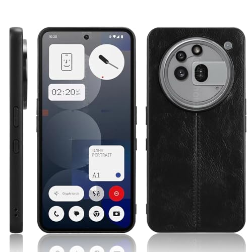 Kukoufey Retro PU Leather Ultra Slim Shockproof