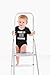 AW Fashions Made in VaChina Baby Bodysuit Funny Cute Baby Girl Clothing or Boy Outfit Infant Romper (Newborn, Black)