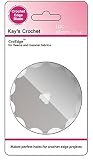 Kay's Crochet Edge Fleece Blade for Making Perfect Holes for Crochet Edge Projects