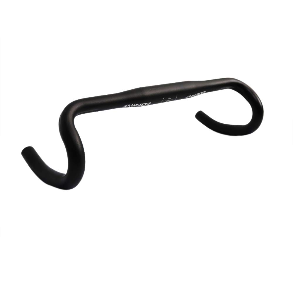 UPANBIKE Bike Drop Handlebar 31.8mm Aluminum Alloy Bent Bar for Fixed Gear Bike Road Bicycle