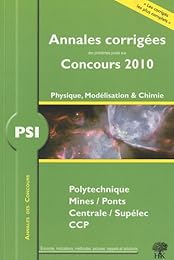 Physique et chimie, PSI