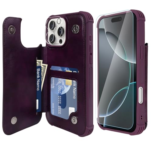 VANAVAGY iPhone 16 Pro Geldbörse Fall für Frauen und... en promo sur Amazon
