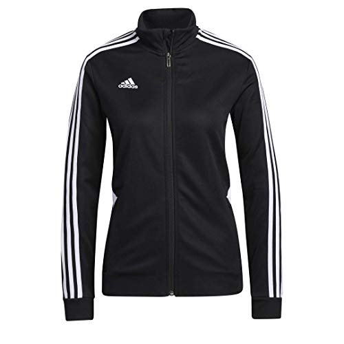 adidas womens Tiro Track Jacket Black/White Large Pricepulse