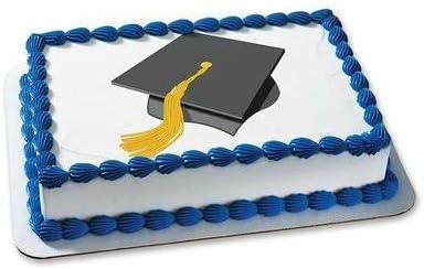 #19218 Graduation HAT Design - Graduation A4 Cake Topper