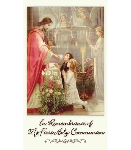 Holy Cards For Girls First Communion Prayer Cards For Girls | Laminated ...