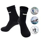 IREENUO Diving Socks 3mm Neoprene Beach Water Socks Youth for Men Women Boys Girls Kids Water Sports Paddle Boarding Kiteboarding Wakeboarding Kayaking