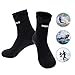 IREENUO Diving Socks 3mm Neoprene Beach Water Socks Youth for Men Women Boys Girls Kids Water Sports Paddle Boarding Kiteboarding Wakeboarding Kayaking (Black, L)