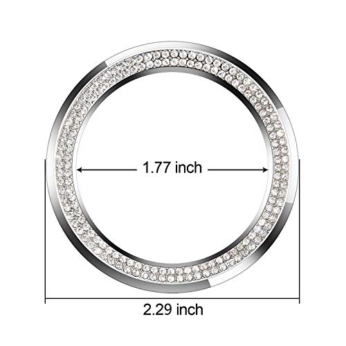 Car Steering Wheel Center Metal Crystal Diamond Decorative for BMW New 3 Series 320 GT5 Series X1 X 3 X4 X 5 X6 E46 E30 E34 E36 E39 E53 E60 E90