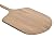 Update International WPP-1842 Rubber Wood Pizza Peels, Oblong, Smooth Finish, 18-Inch