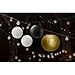 New Years Decorations Gold Black White Party Decorations Kit Tissue Paper Pom Poms Flower Paper Lanterns Paper Honeycomb Balls Party Hanging Decorations for 2019 New Years Eve Party Birthday Party