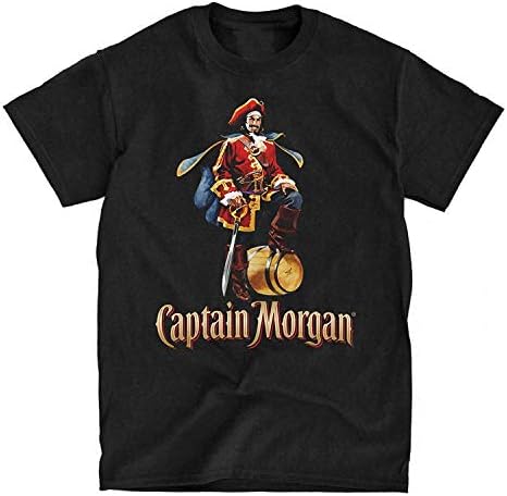 Men's Captain Morgan Black T-Shirt