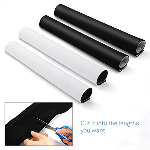 image for Vivefox Cable Sleeve Organizer Neoprene Cable Sleeves Wrap Flexible Co