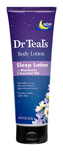 Dr. Teal's Night Time Therapy Melatonin Body Lotion - 8 Ounce Bottles Pack of 3 - Pure Epsom Salt Lotion for Skin Care Sleeping and Muscle Relief - Thumbnail 3