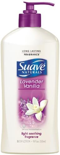 Suave Naturals Body Lotion, Lavender Vanilla, 18 Fluid Ounce by Suave
