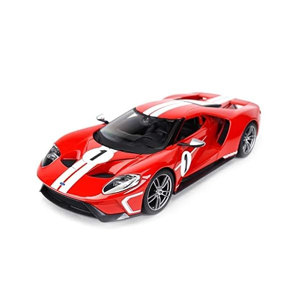 NYDZDM Modellauto 1:18 Ford GT Simulation Legierung Druckguss Spielzeug Schmuck Sportwagen Kollektion Schmuck 26,4 x 12… – Bild 3