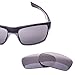 Polarized Replacement Lenses Compatible with Oakley TwoFace OO9189 Sunglasses - Crafted in USA - (Grey Polarized with Silver mirror coating)
