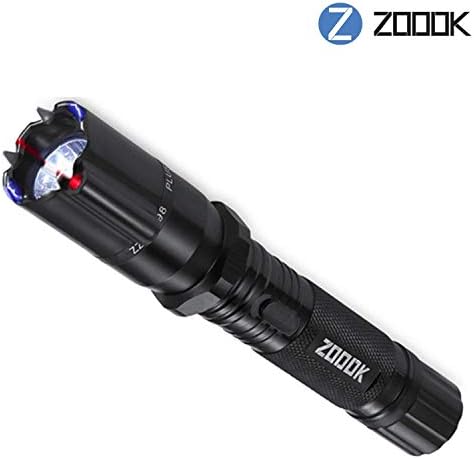 Zoook Metal Moto69 Torch for Safety and Protection (Black)