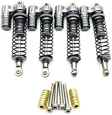 HoganeyVan Metal Oil Suspension Shocks Absorber 100mm for Axial SCX10 II D90 Trx-4 Rc Rock Crawler Accessory Parts 4Pcs/Set