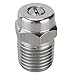 Tool Daily Pressure Washer Surface Cleaner Nozzle, Universal Replacement Screw Type Nozzle to Water Broom and Undercarriage Cleaner, 40 Degree, 4000PSI, 1/4 Inch Male NPT