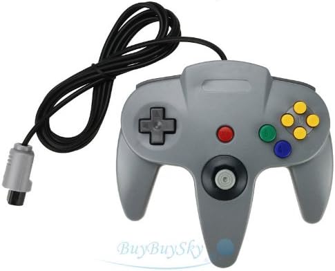Gray USB TO PC/MAC Classic Wired Controller Game Pad Controller Game System For Nintendo 64 N64