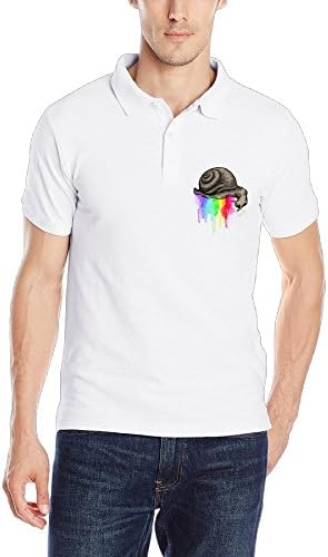Polo Collar Shirts DRIPPING COLORS Mens Polo For Male