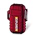Dual Arc Lighter - Double Arc Plasma USB Rechargeable Flameless Waterproof Stormproof Windproof Mini Electric Lighter for Cigar, Candle, Cigarette, Pipe, Sport, Outdoor (Red)