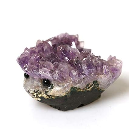 Amazon Com Yuanxi Natural Crystal Quartz Amethyst Hedgehog