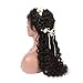 Perstar 360 Lace Front wigs Deep Wave human hair Lace Frontal Wigs with baby Hair Brazilian Deep Wave Wet and Wavy human hair wigs 150% Density for black Women(22