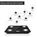 Adoric Bluetooth Body Fat Scale Digital Bathroom Smart Scale with Free APP for Android and IOS, Large LCD Display, Body Composition Monitor for Measuring Weight, Bone, Water, Muscle, Fat, BMI, BMR