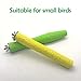 Bird Perch 2 PCS Parakeet Toys Rough Sand Grinding Nail for Small and Medium Bird（Random Color）thumb 4