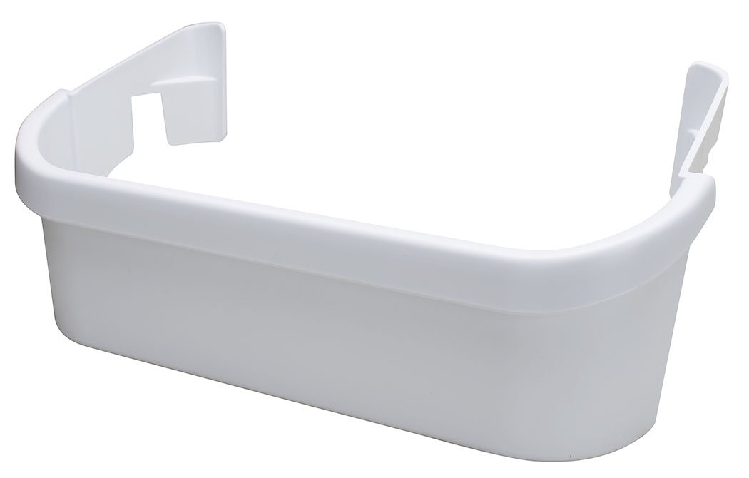 Edgewater Parts 240351601 White Freezer Door Bin, 11" x 5", Compatible With Frigidaire, Kenmore, Crosley, Westinghouse, and Gibson