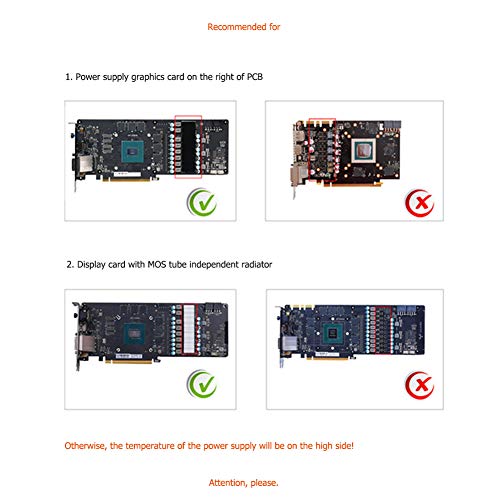Suruc - GPU Cooling Fan, Frostflow 120VGA GeForce GTX 4pin Radiator Water Cooler Graphics Card Fans - Thumbnail 4