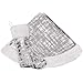 Valery Madelyn 48 inch Frozen Winter Silver White Christmas Tree Skirt with Shimmering Silver and Faux Fur, Themed with Christmas Ornaments (Not Included)