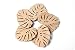 Turtle Leaf Tropical Leaves Wooden Coasters 5pc Jungle Plant Eco-Friendly Safari Hawaiian Luau, Tiki Bar Aloha Beach Drinks Table Botanical Leaf Decorations for Cold Drinks, Cups & Mugs, Bar Table