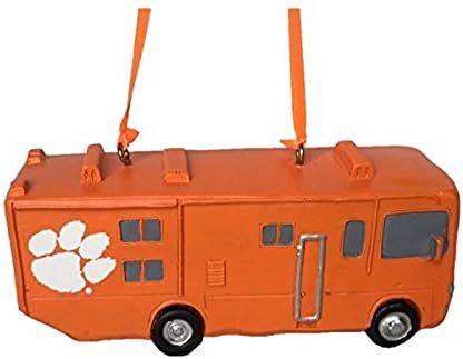 Clemson University Motorhome Hanging Christmas Ornament