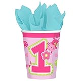 Amscan One Wild Girl 9 oz. Cups, Birthday