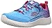 Skechers Sport Women's Burst Sport Fashion Sneaker,Blue Pink Rainbow,8.5 M US