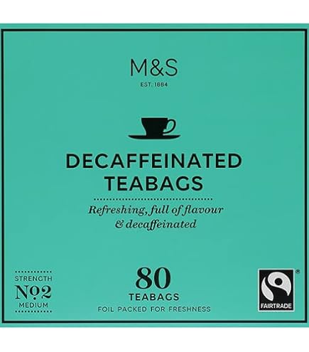 Amazon.com : Marks & Spencer Decaffeinated Earl Grey Tea 50 Bags