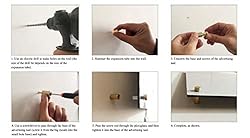 Luomorgo 12 Pcs 1/2" x 1.18" Stainless Steel