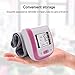 Yongrow Automatic Blood Pressure Monitor Wrist Cuff Portable Large Screen BP Wrist Cuff Blood Pressure Kit - Irregular Heartbeat BP Monitor (Pink)