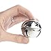 Factory Direct Craft Package of 16 Silver Metal 2 Inch Jingle Bells with Star Cutout for Holiday and Home Decor and Embellishing