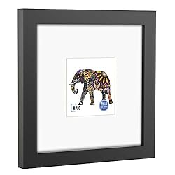 RPJC 8x8 Soild Wood Picture Frame with High